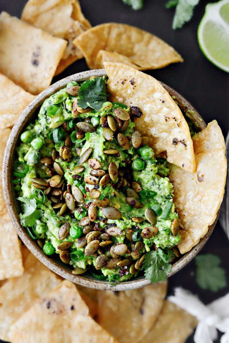 Pea And Avocado Guacamole