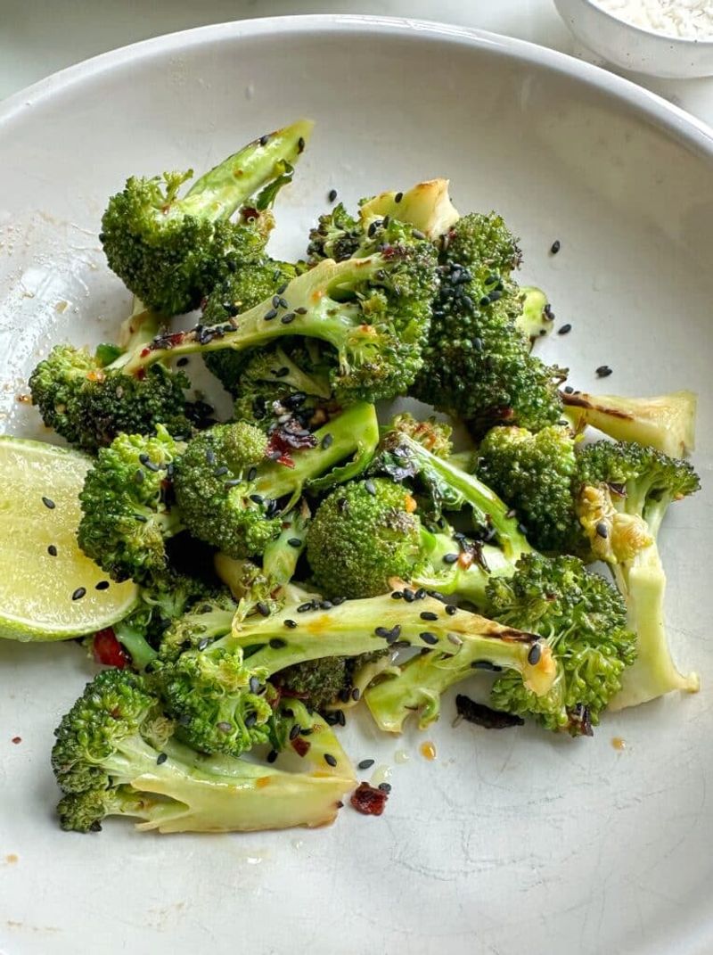 Charred Broccoli with Lemon and Chilli