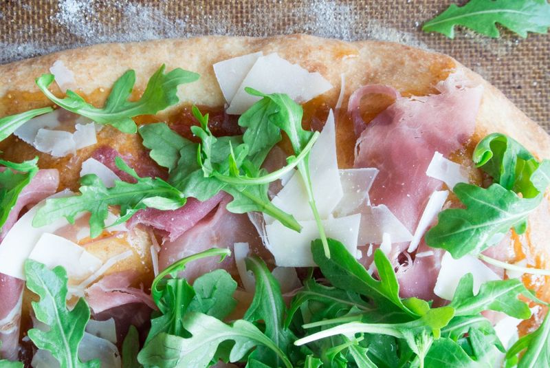 Prosciutto and Arugula Flatbread