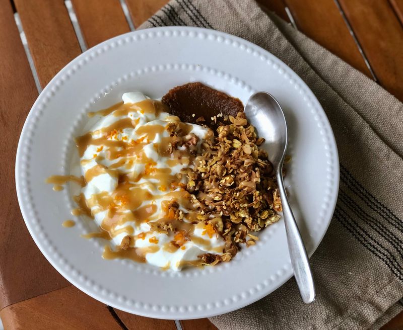 Honey and Tahini Yoghurt Bowl with Sesame