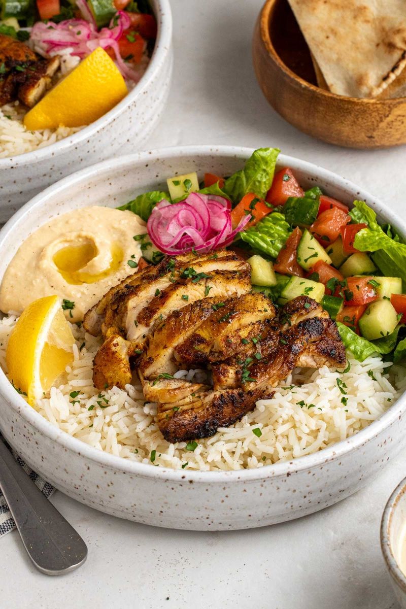 Chicken Shawarma Bowls