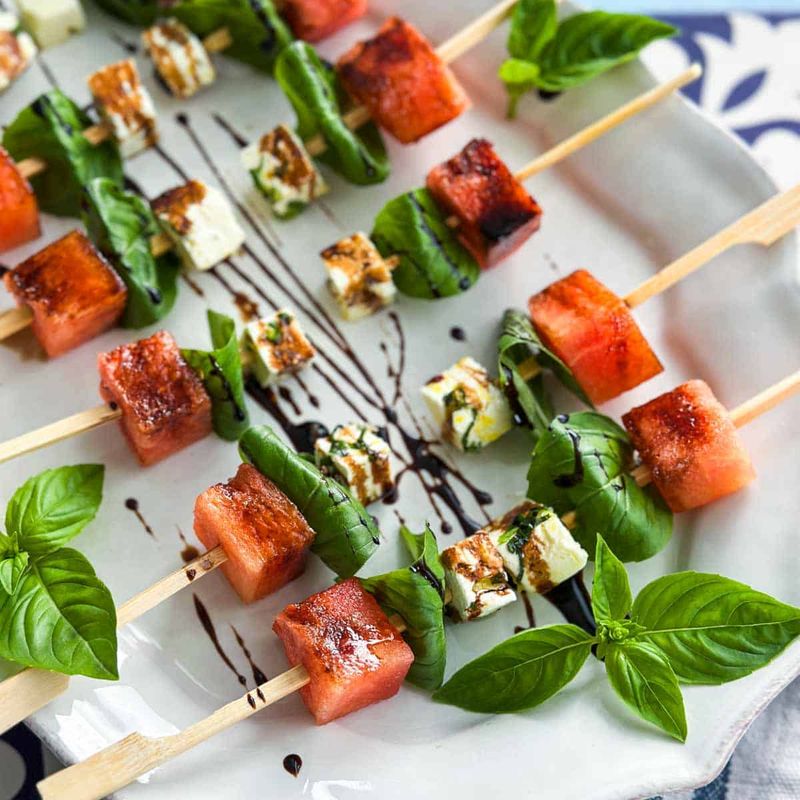 Watermelon and Feta Bites