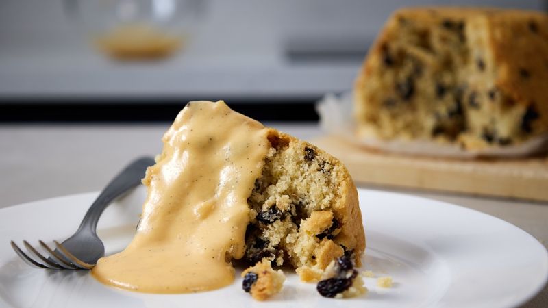 Spotted Dick with Custard