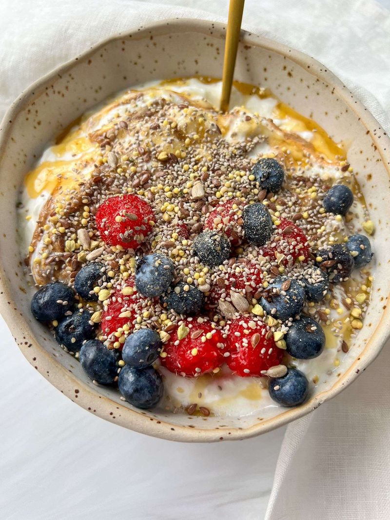 Mix Them Into Yogurt or Cottage Cheese