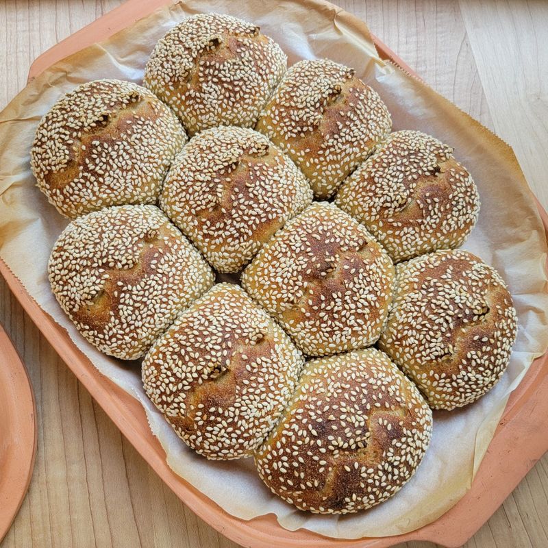 Baking Into Bread and Rolls