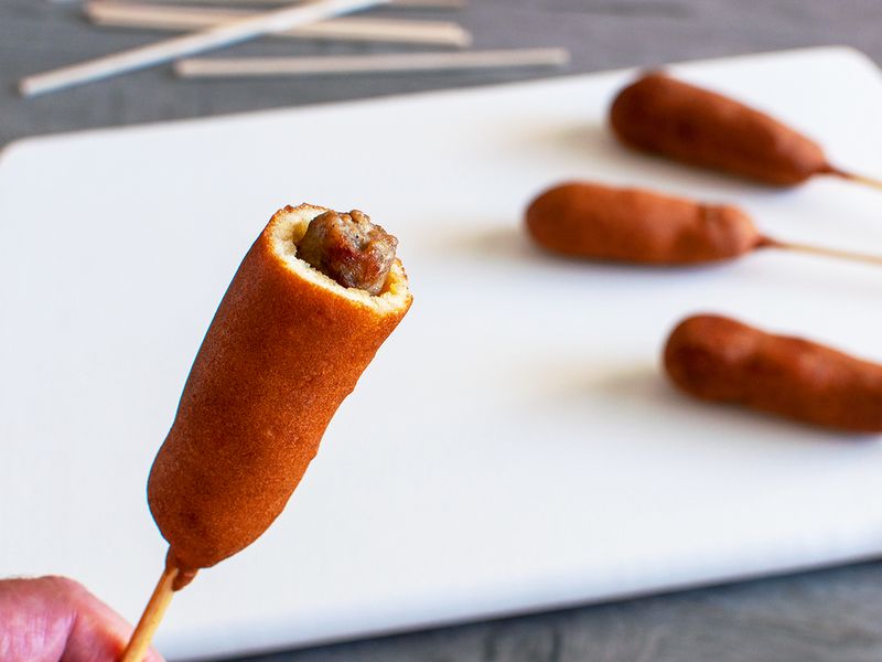 Pancakes and Sausage on a Stick