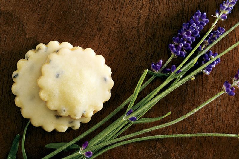 Lavender and Lemon Shortbread