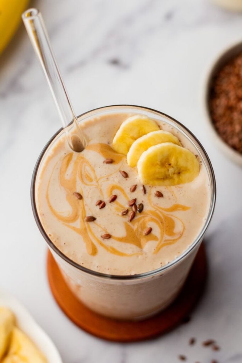 Blend Flaxseeds Into Your Smoothie