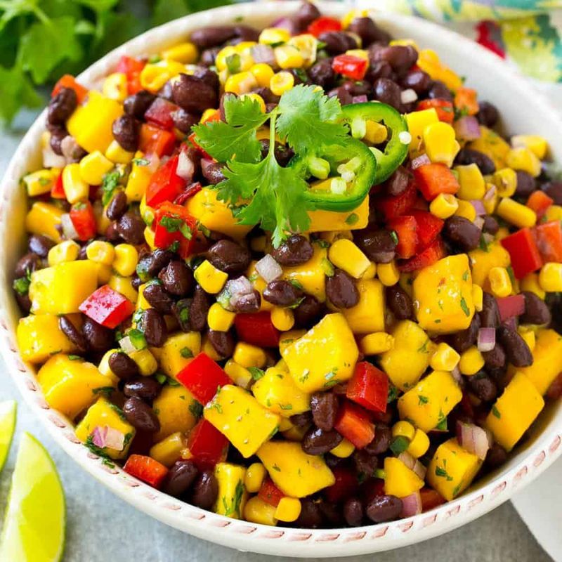 Mango, Black Bean, and Corn Street Salad