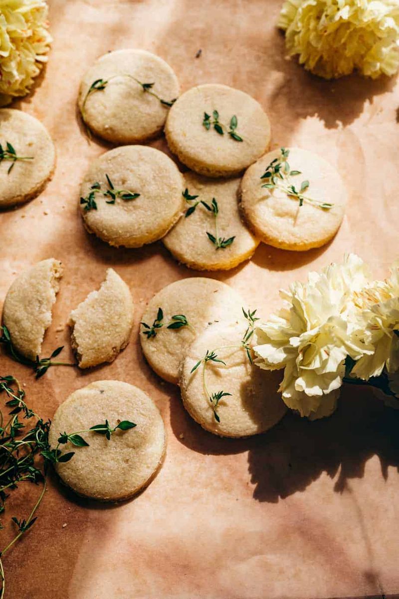 Lemon Thyme Shortbread