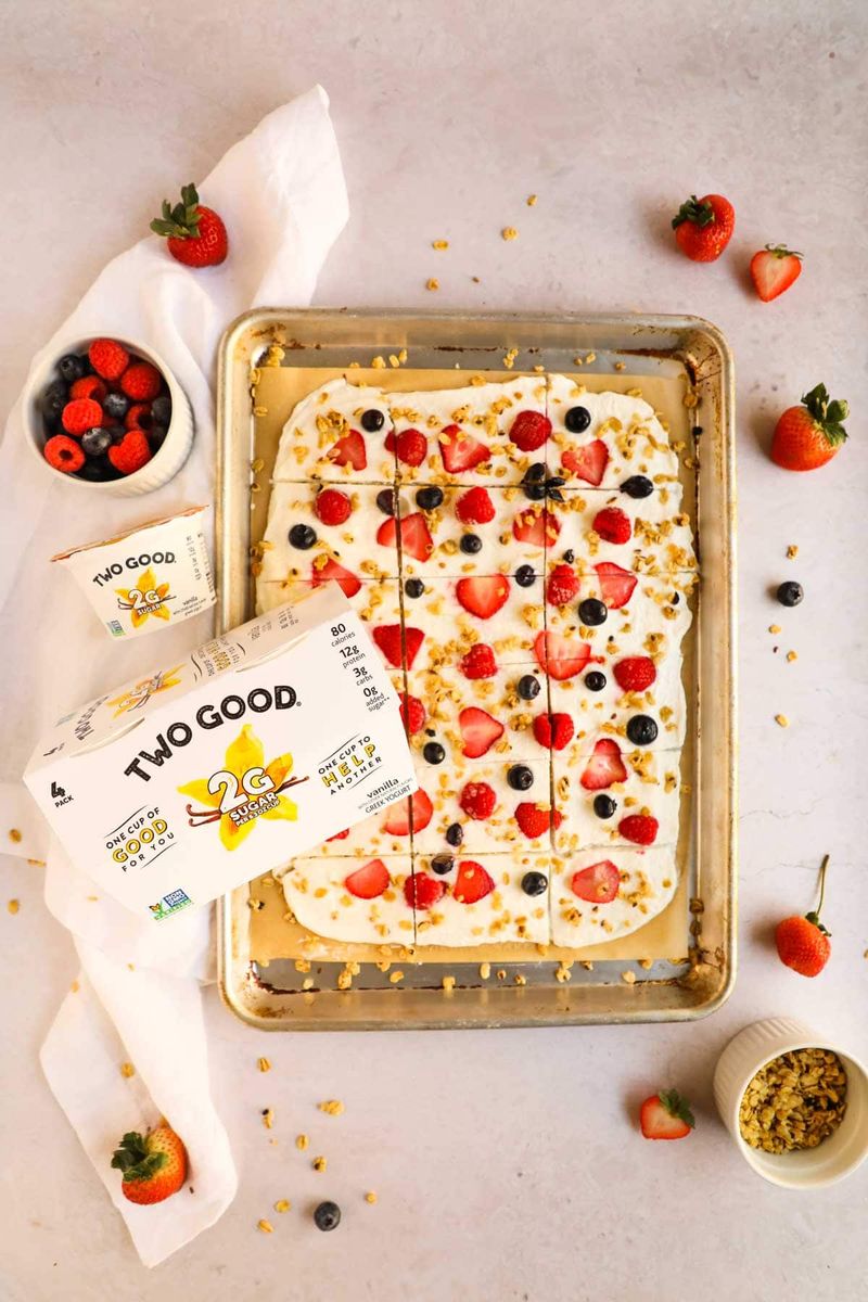 Frozen Yogurt Bark