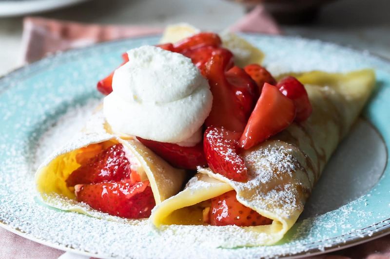 Strawberry Crepes