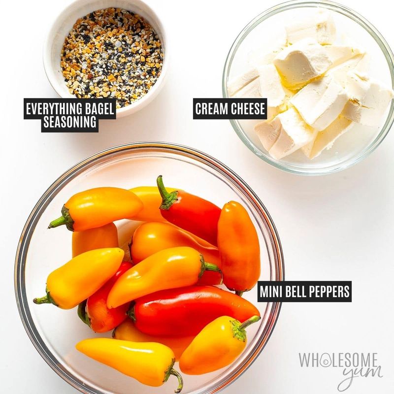 Sliced Bell Peppers With Ranch Dip