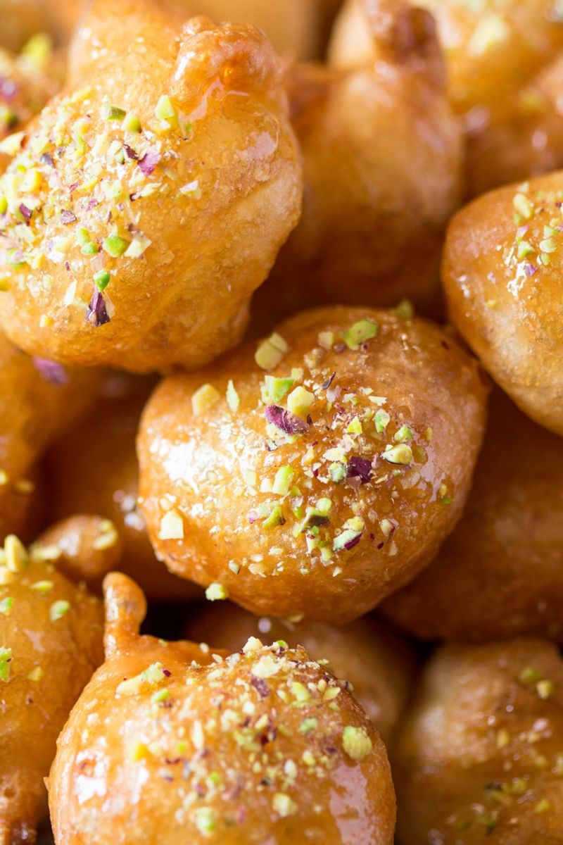 Fried Dough Balls - Loukoumades (Greece)