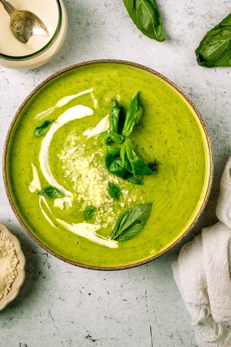 Blend Zucchini Into Creamy Soups