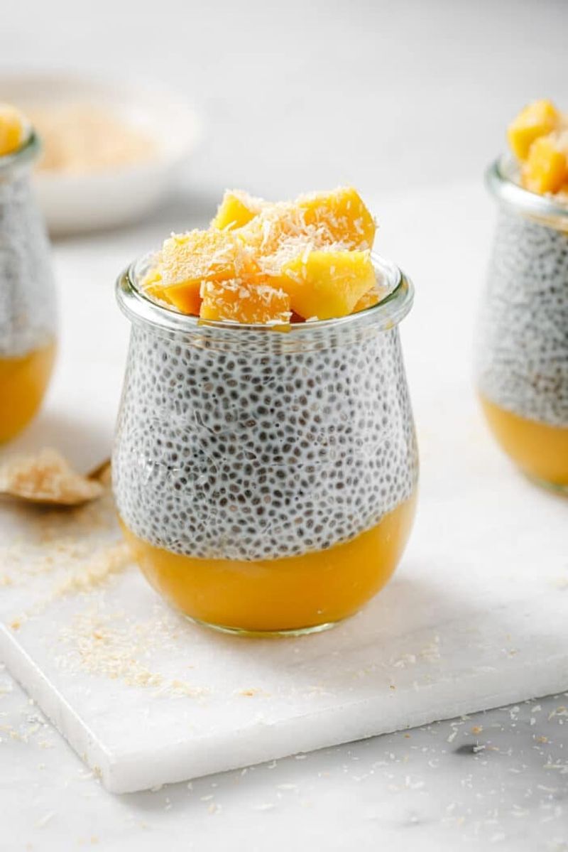 Coconut Milk Chia Pudding