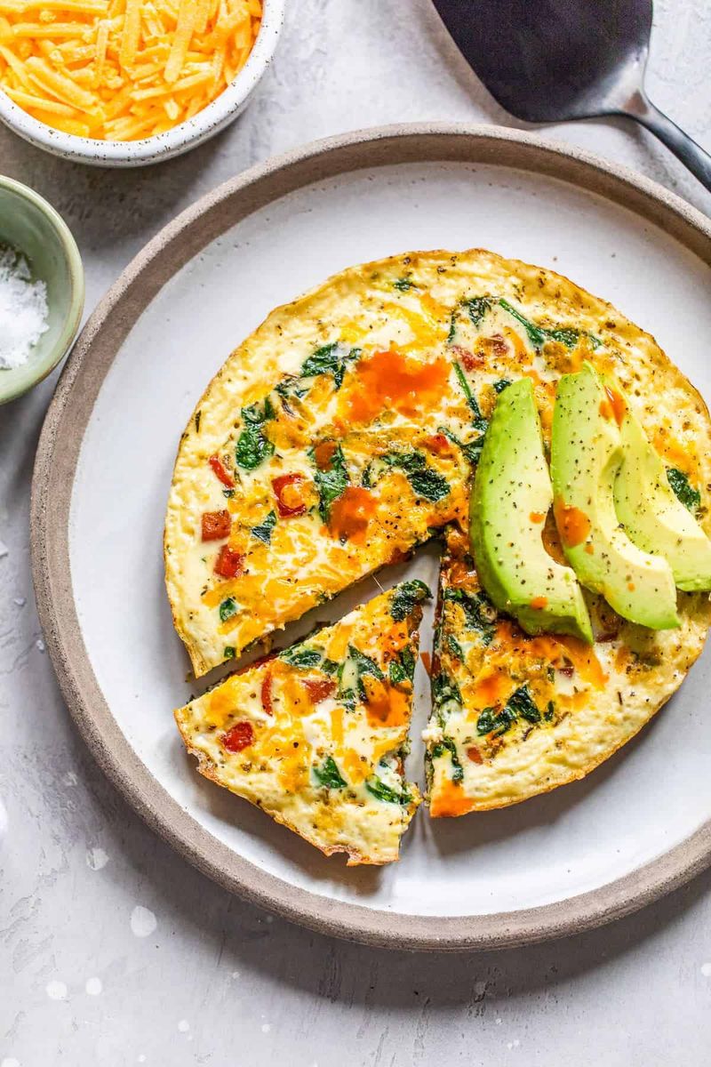 Egg White Vegetable Frittata