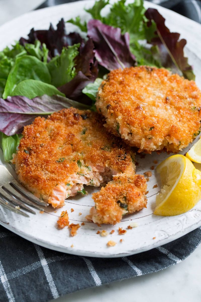 Leftover Salmon Patties