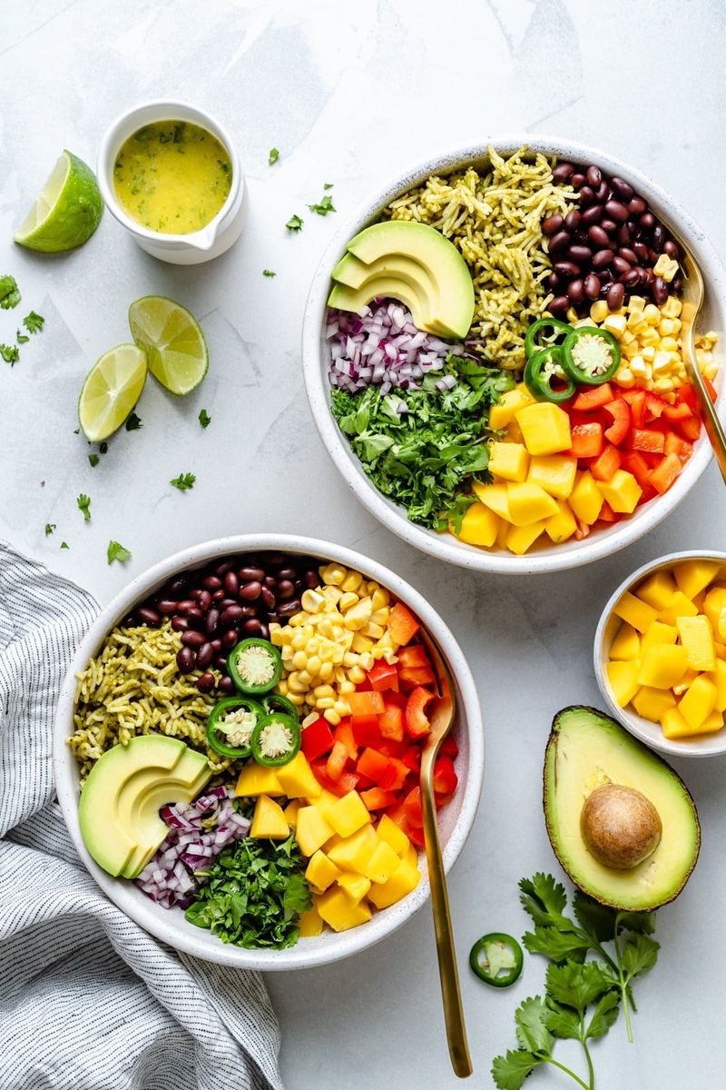 Mango and Black Bean Buddha Bowl