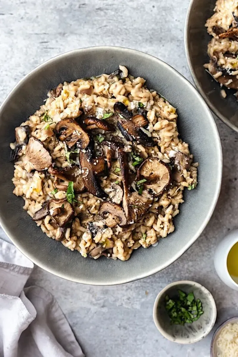 Mushroom Risotto
