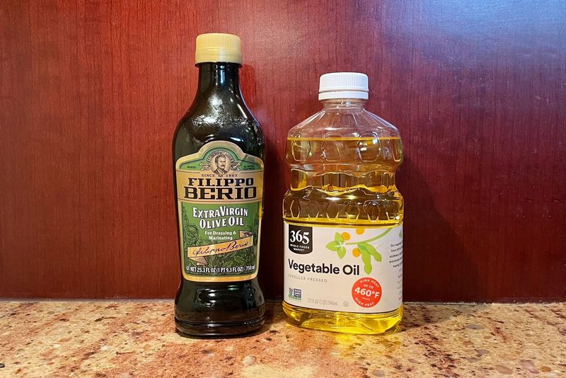 Vegetable Oil Swapped for Extra Virgin Olive Oil