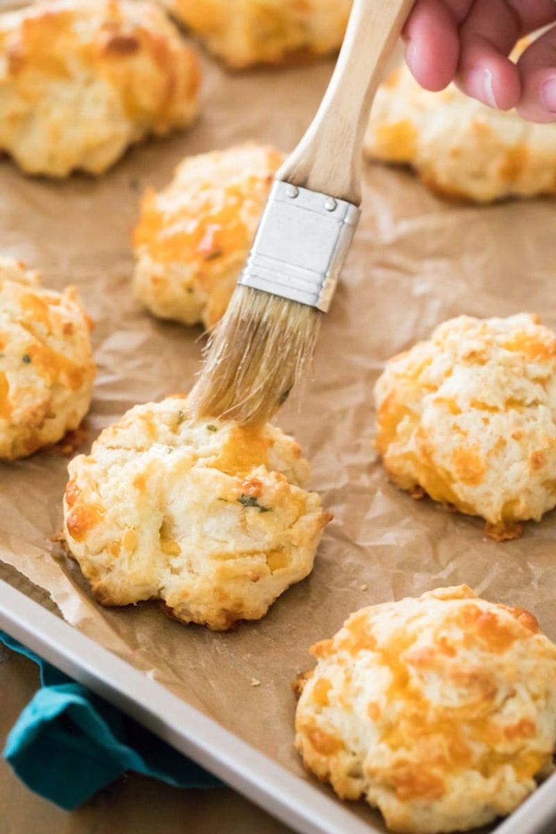 Garlic Parmesan Biscuits