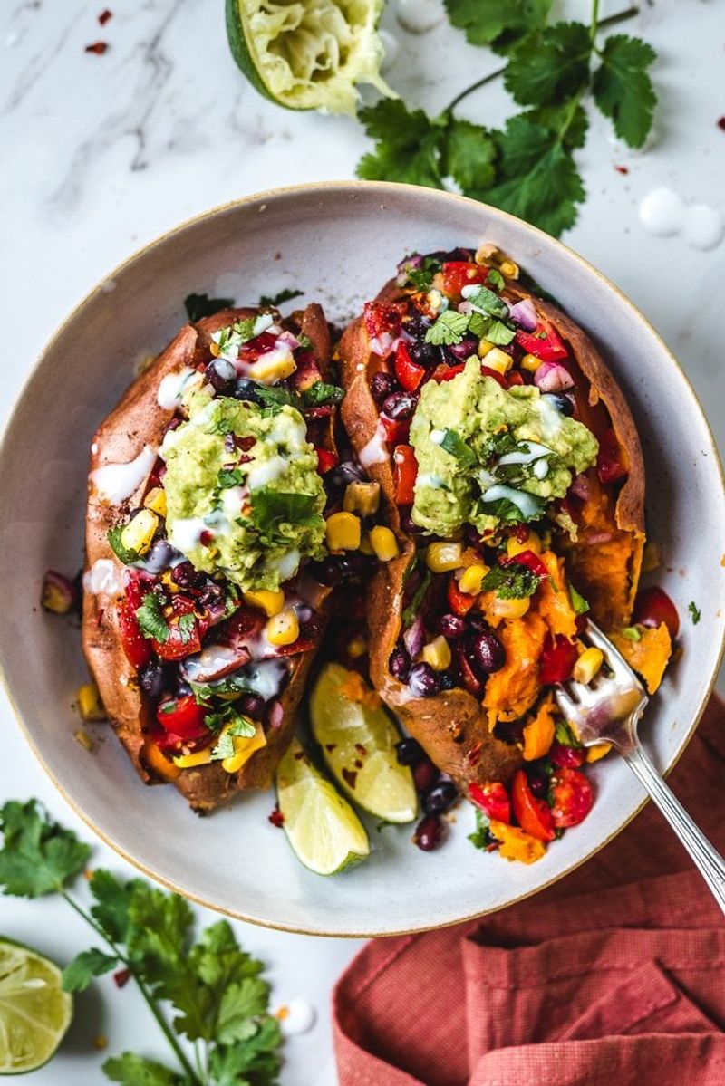 Stuffed Sweet Potatoes