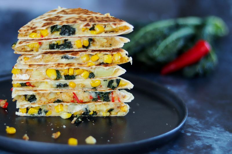 Sweetcorn Quesadillas