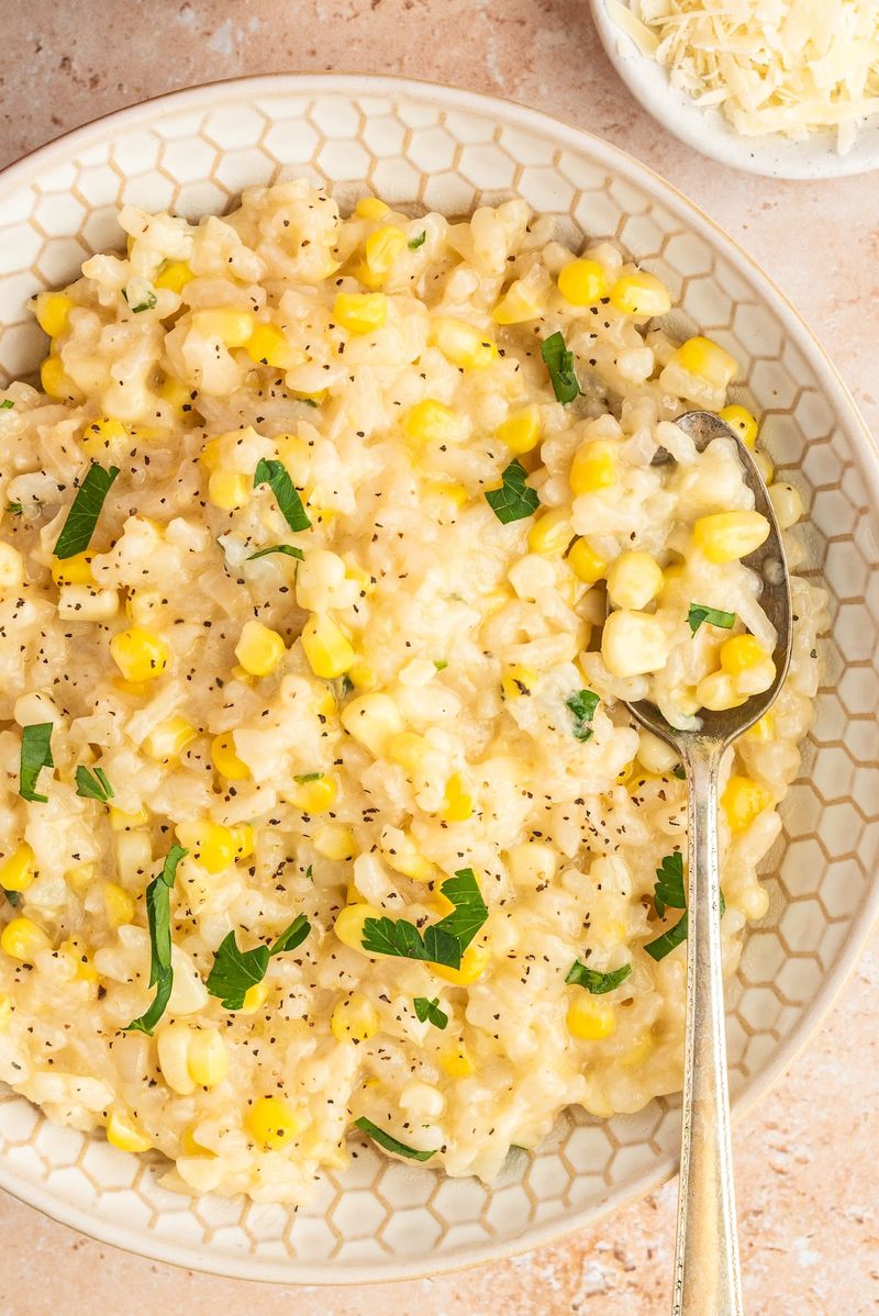 Sweetcorn Risotto