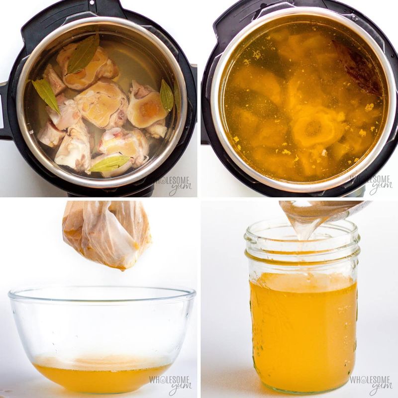 Canned Soup Swapped for Homemade Bone Broth Soup