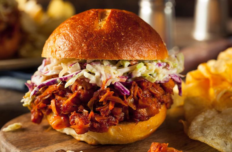 Pulled Jackfruit BBQ Sandwiches