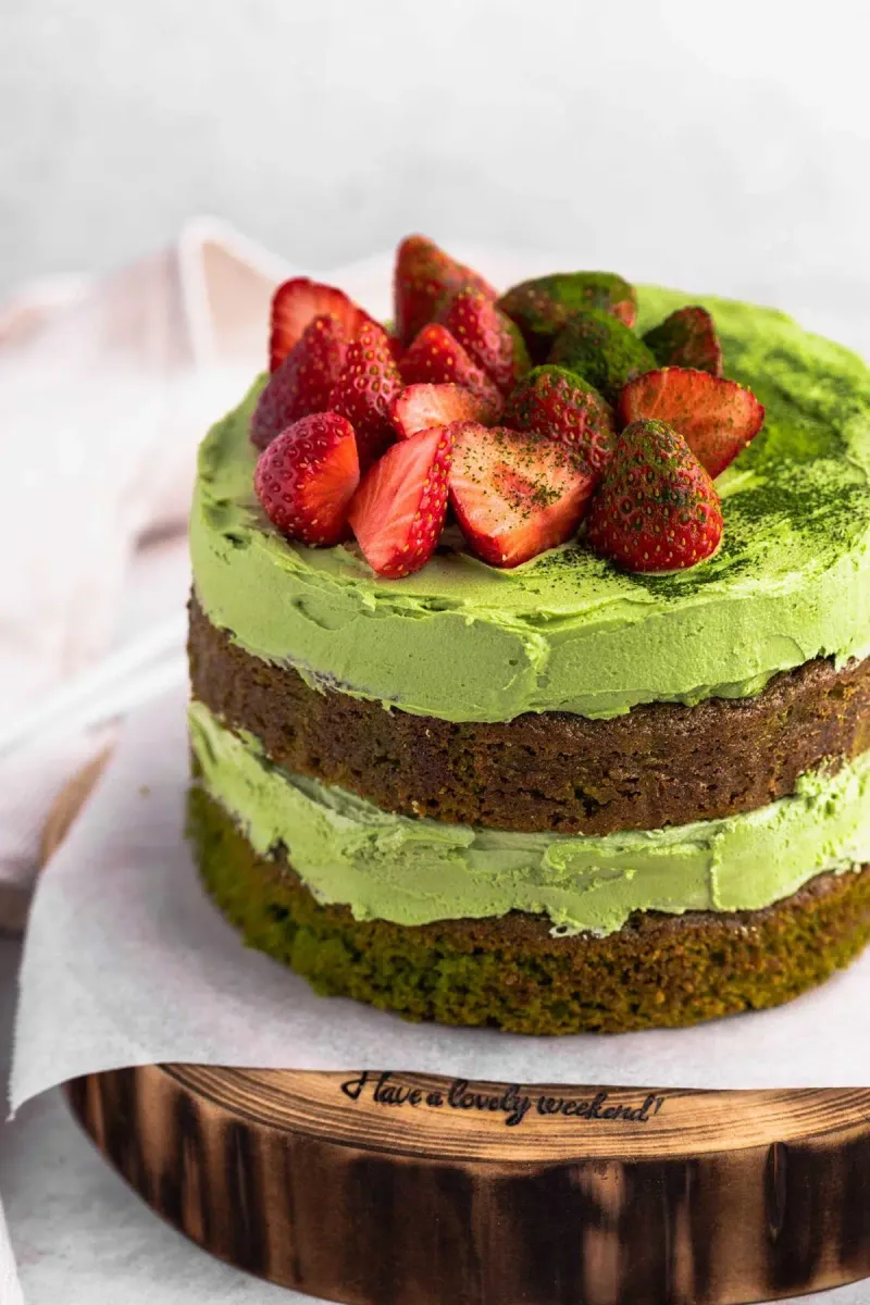 Matcha Green Tea Cake