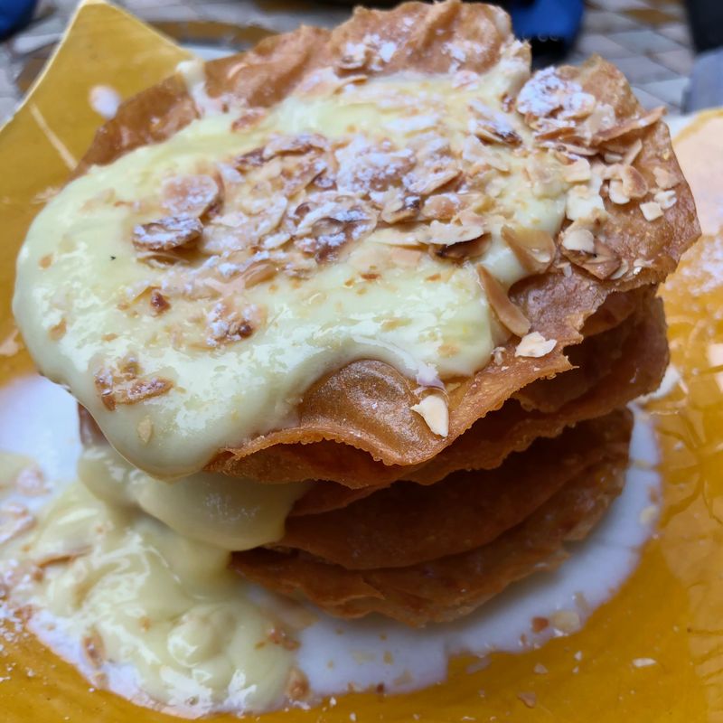 Moroccan Bastilla Cream Pastry