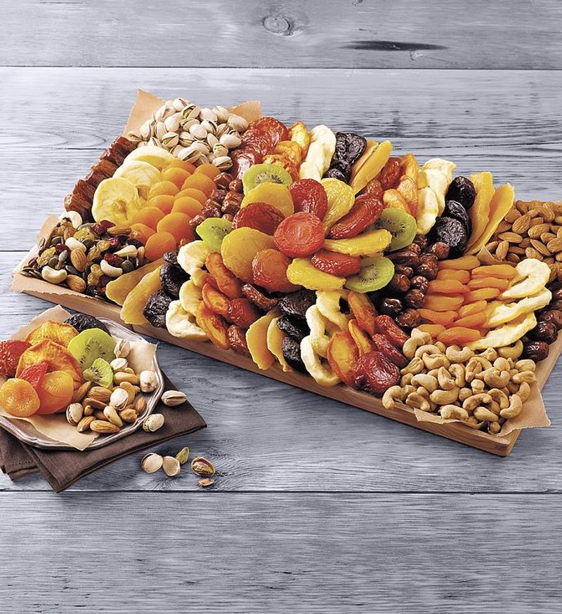 Nut and Dried Fruit Gift Basket