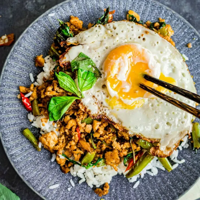 Pad Krapow (Thai Basil Stir-Fry)