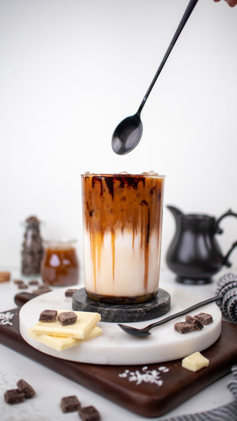 The Iced Coconut Milk Mocha Macchiato
