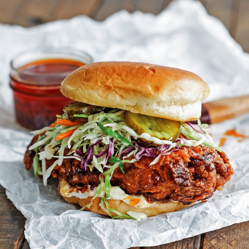 The Nashville Hot Chicken Burger