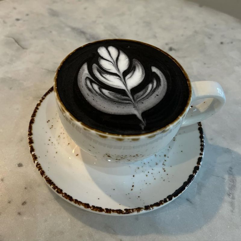 The Charcoal Latte