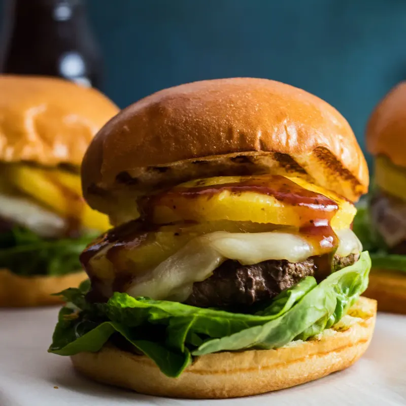 The Teriyaki Pineapple Burger