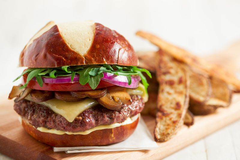 The Truffle Mushroom Burger