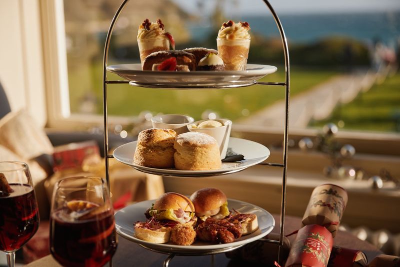 The Falmouth Hotel Tearoom, Cornwall