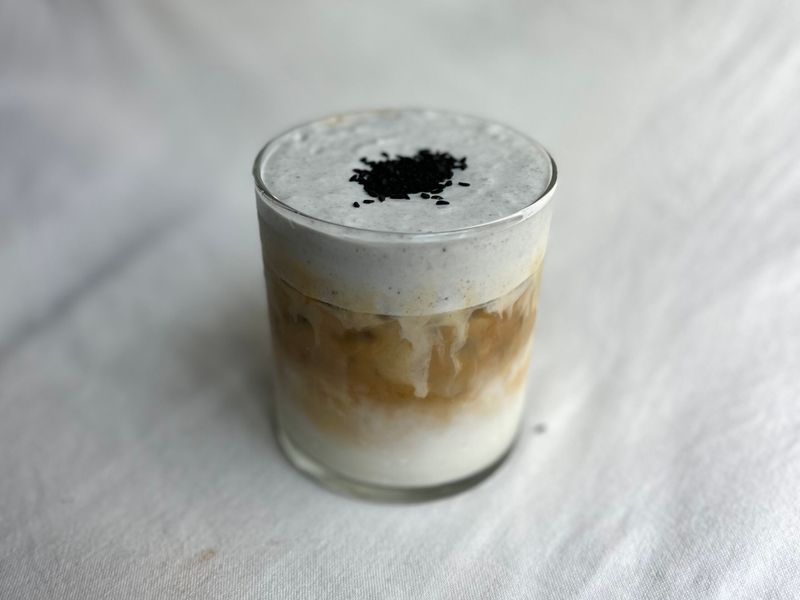 The Black Sesame Latte