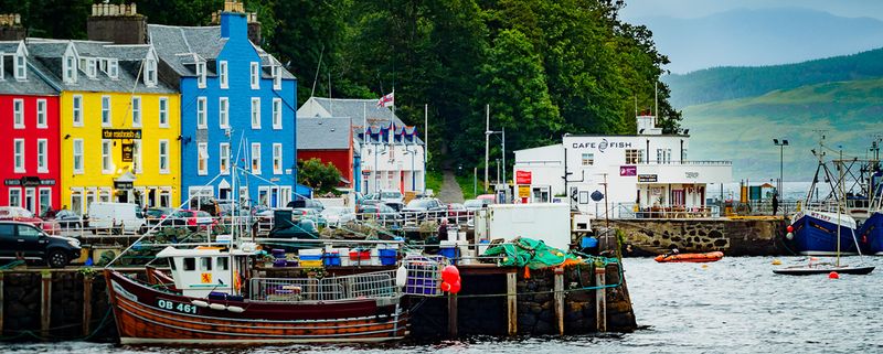 The Harbour Café, Tobermory, Isle of Mull