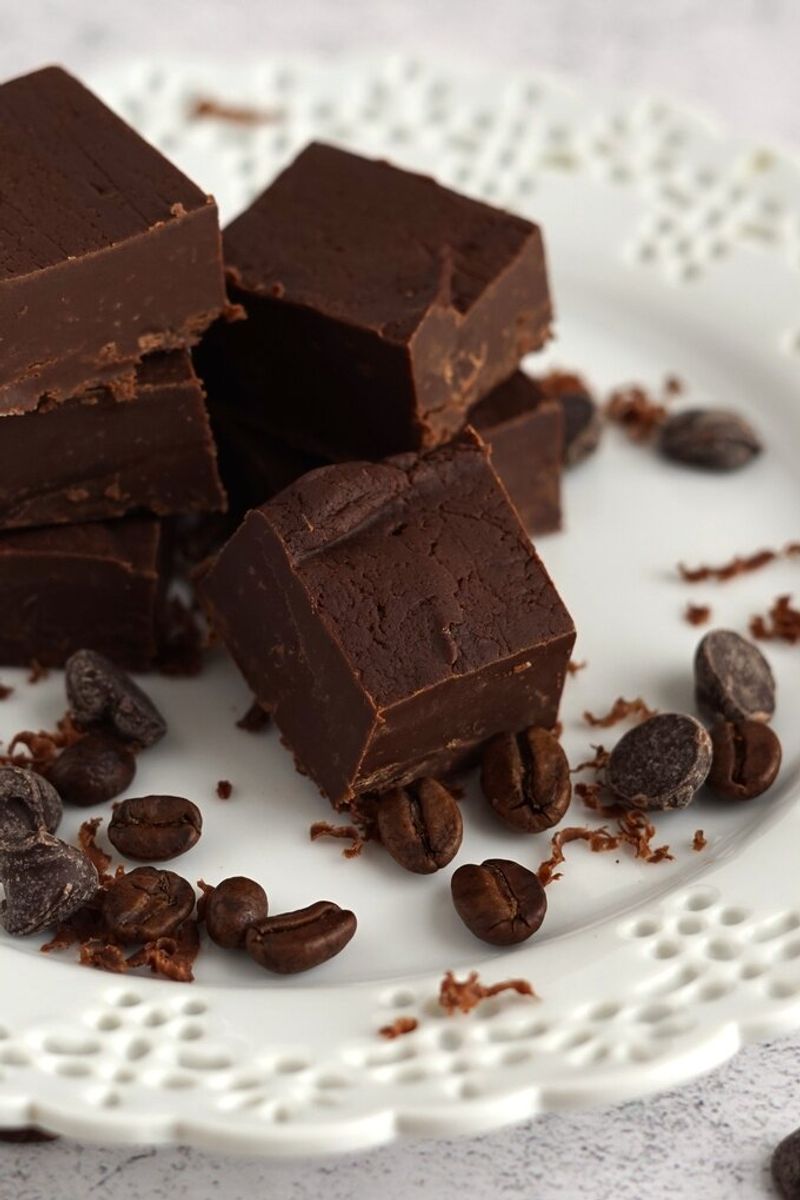 Espresso Dark Chocolate Fudge