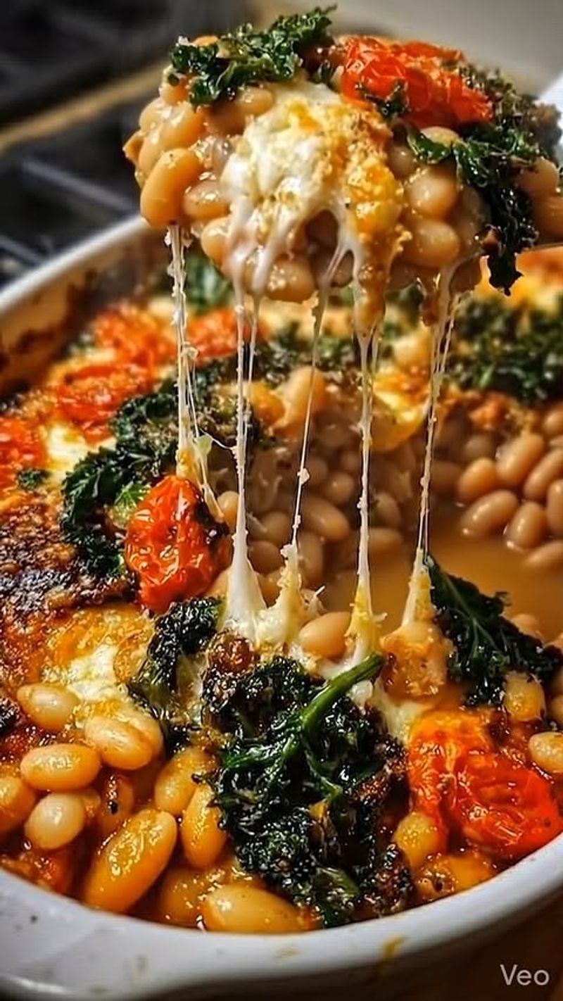 White Bean and Kale Casserole