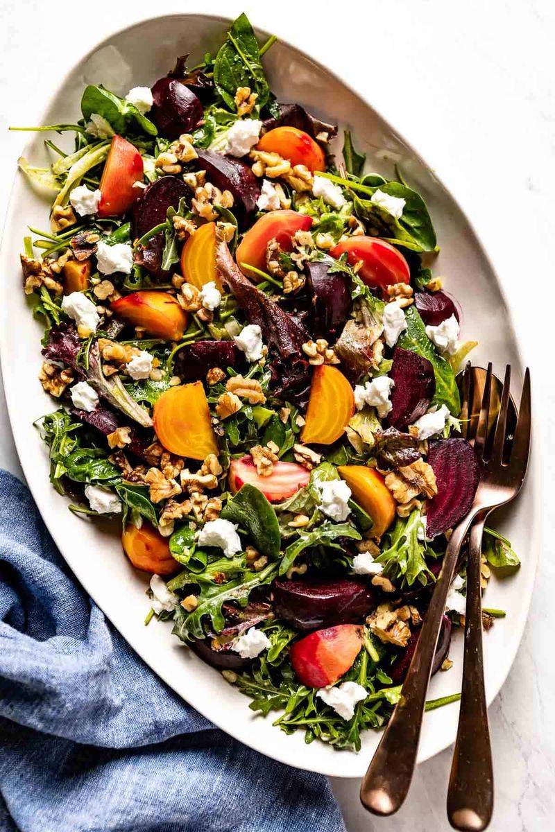 Incorporate Goat Cheese Into Salad Dressings