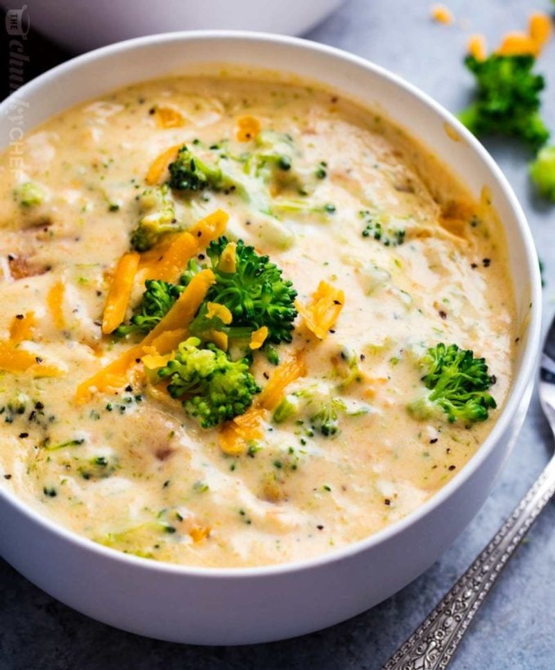 Turn It Into a Cheesy Broccoli Soup