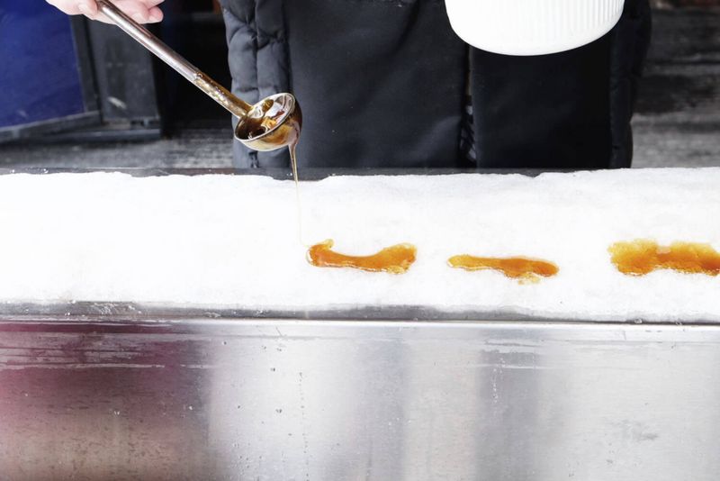 Maple Syrup Taffy
