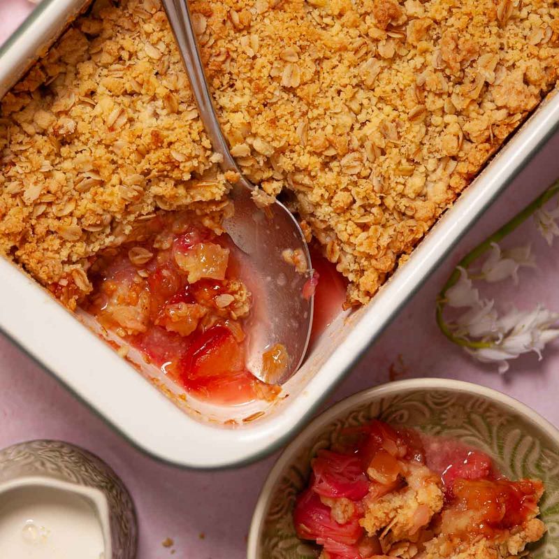 Rhubarb Crumble
