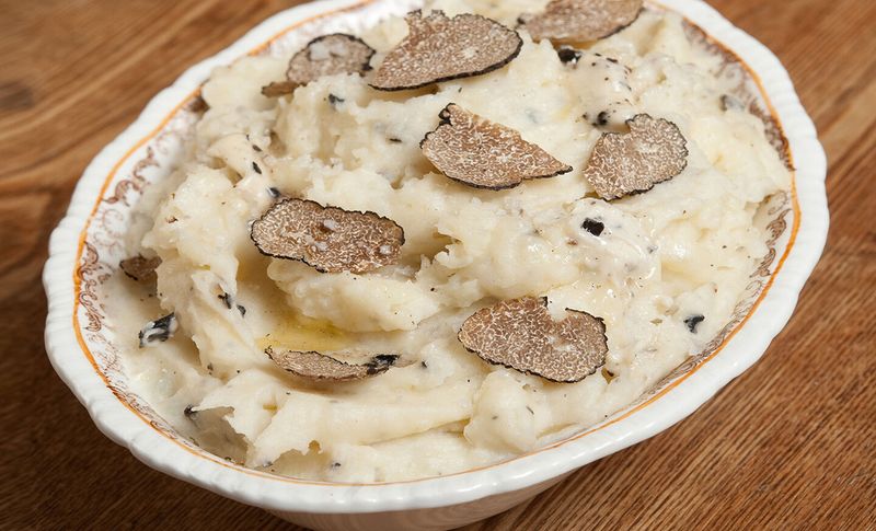 Truffle Oil Mashed Potatoes